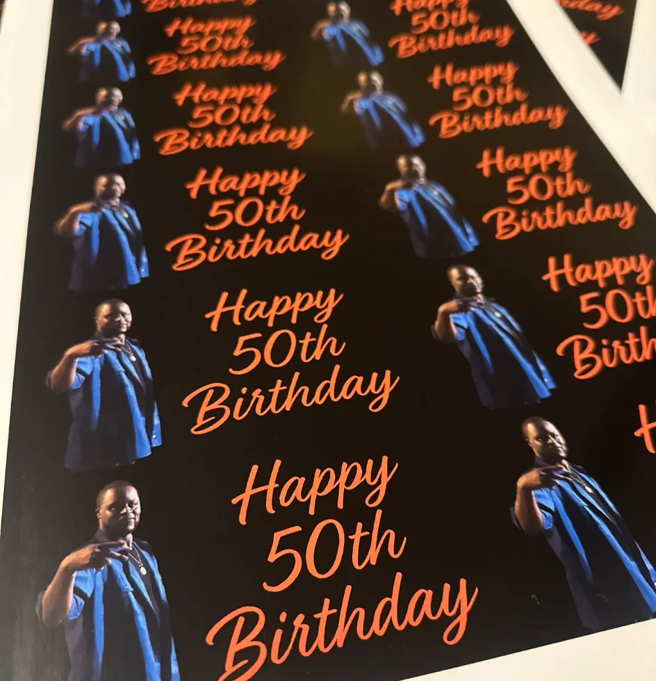 Custom Birthday Print Sheets