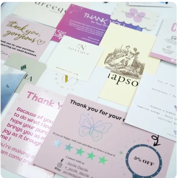 Branded Cards & Inserts